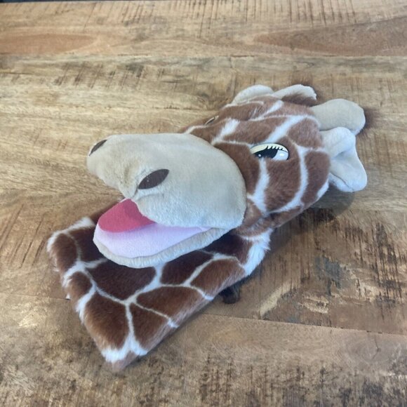 Aurora World Plush Giraffe Hand Puppet Jolie Club Head Cover 9" - Picture 5 of 9